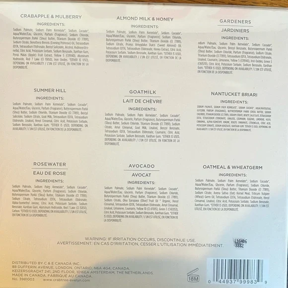 Crabtree and Evelyn boxed soaps NWT - Picture 2 of 5